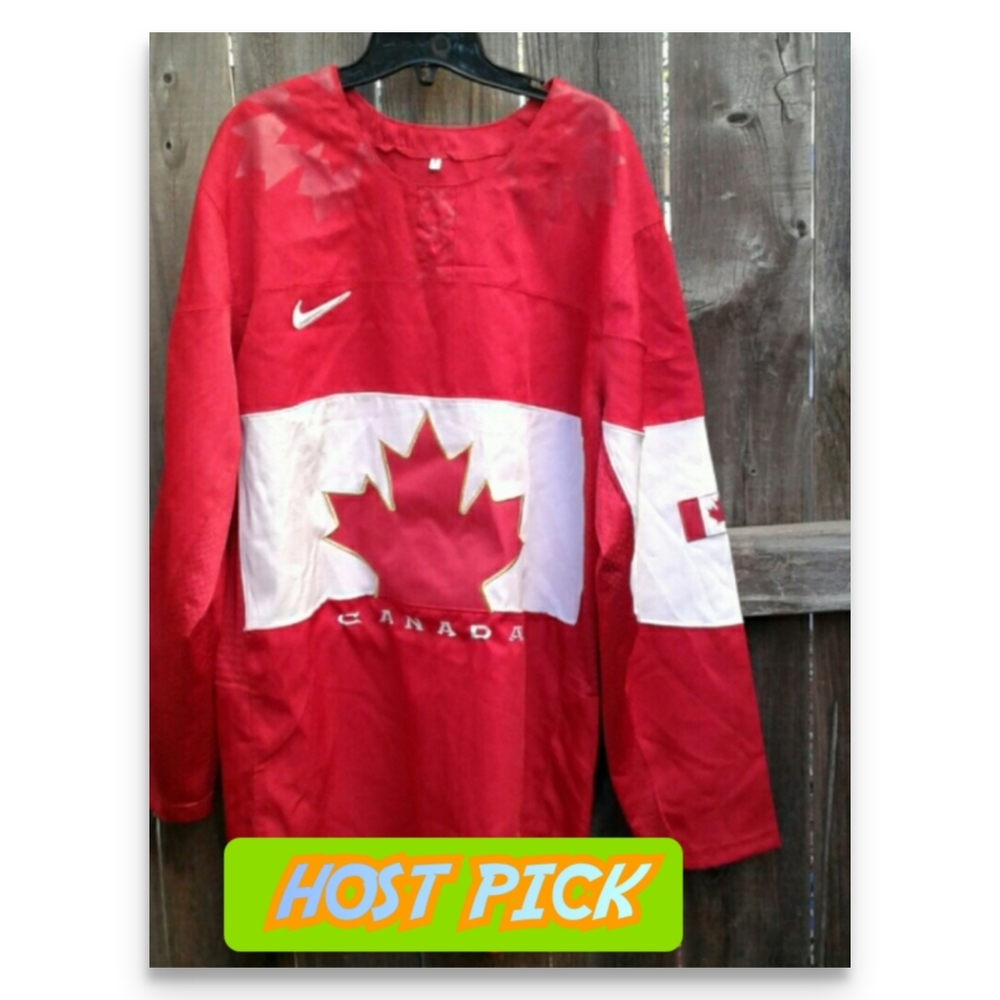 NIKE TEAM CANADA 2014 OLYMPIC REPLICA JERSEY - Picture 9 of 10